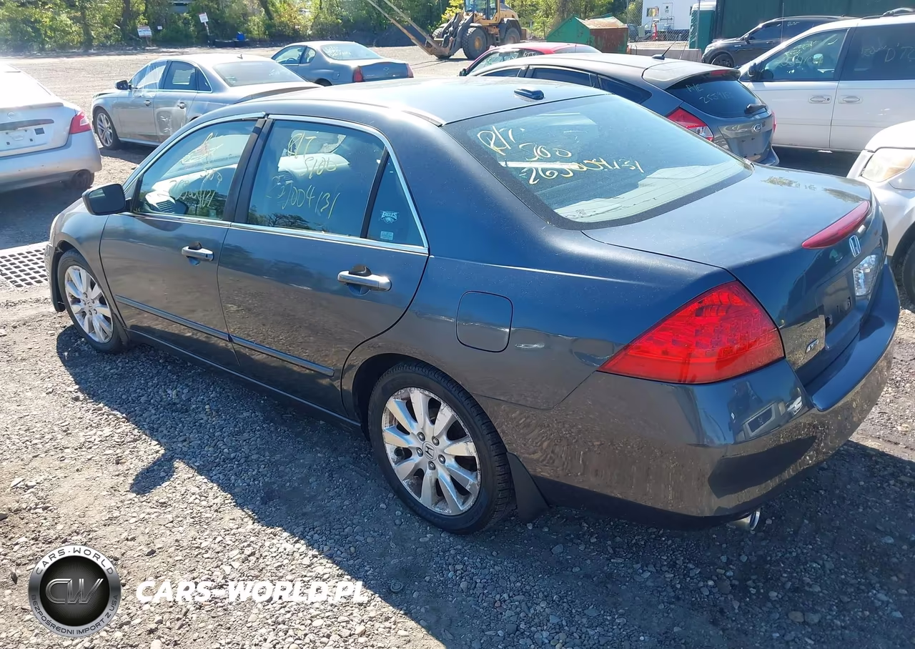 2007 Honda Accord 3.0 Ex VIN:1HGCM66587A080063 - 3