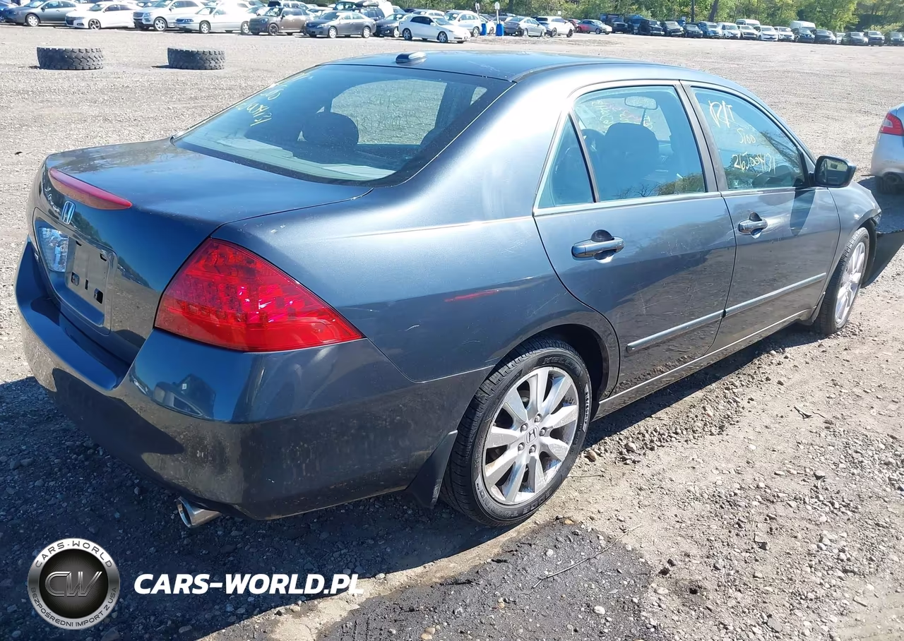 2007 Honda Accord 3.0 Ex VIN:1HGCM66587A080063 - 4