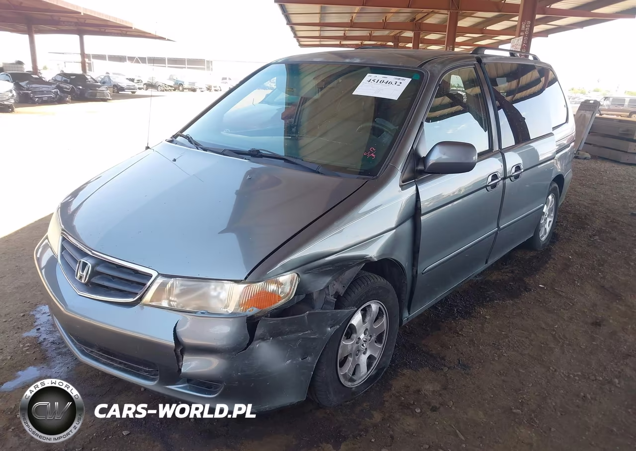 2002 Honda Odyssey Ex-L VIN:2HKRL18972H534156 - 2