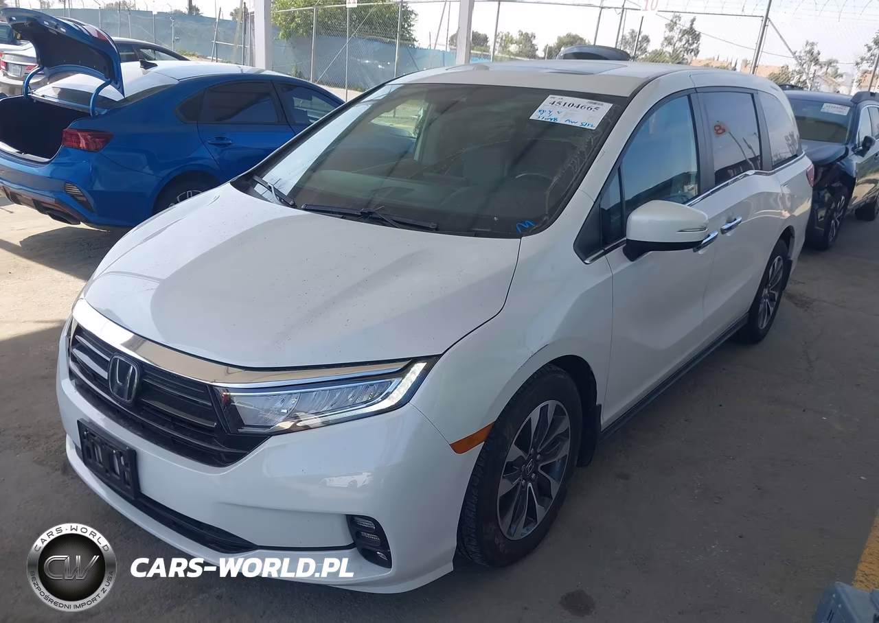 2021 Honda Odyssey Ex-L VIN:5FNRL6H78MB003254 - 2
