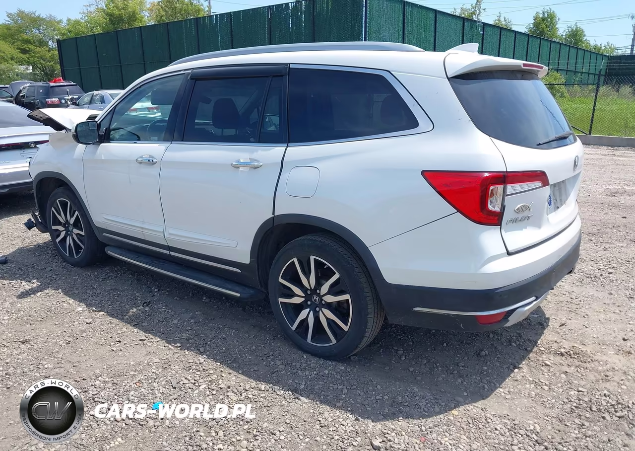 2020 Honda Pilot Awd Elite VIN:5FNYF6H0XLB028144 - 3