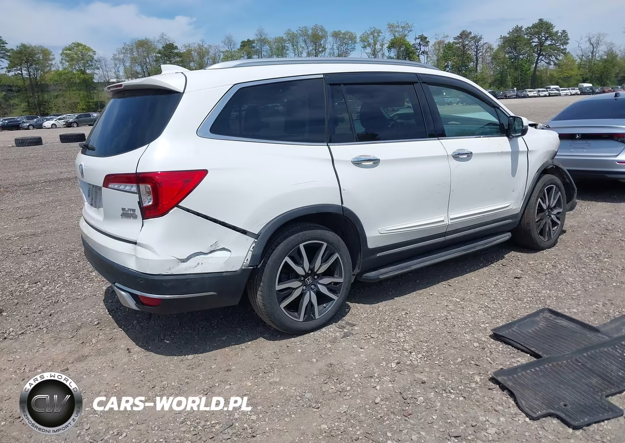 2020 Honda Pilot Awd Elite VIN:5FNYF6H0XLB028144 - 4