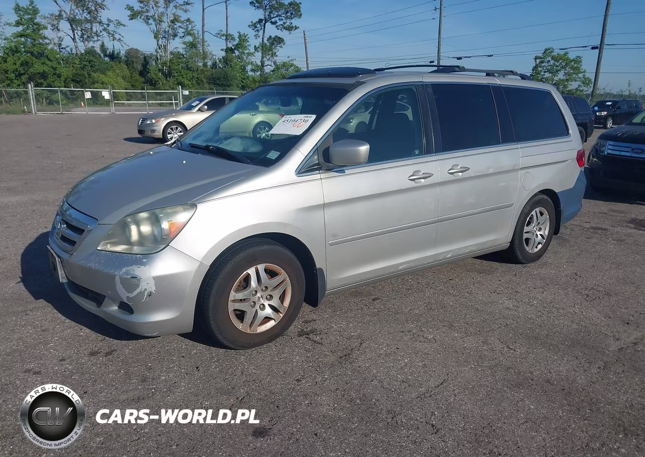 2005 Honda Odyssey Ex-L VIN:5FNRL38715B118651 - 2