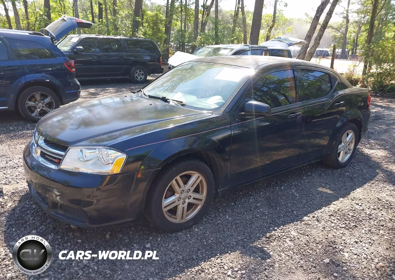 2012 Dodge Avenger Sxt VIN:1C3CDZCB2CN207245 - 2