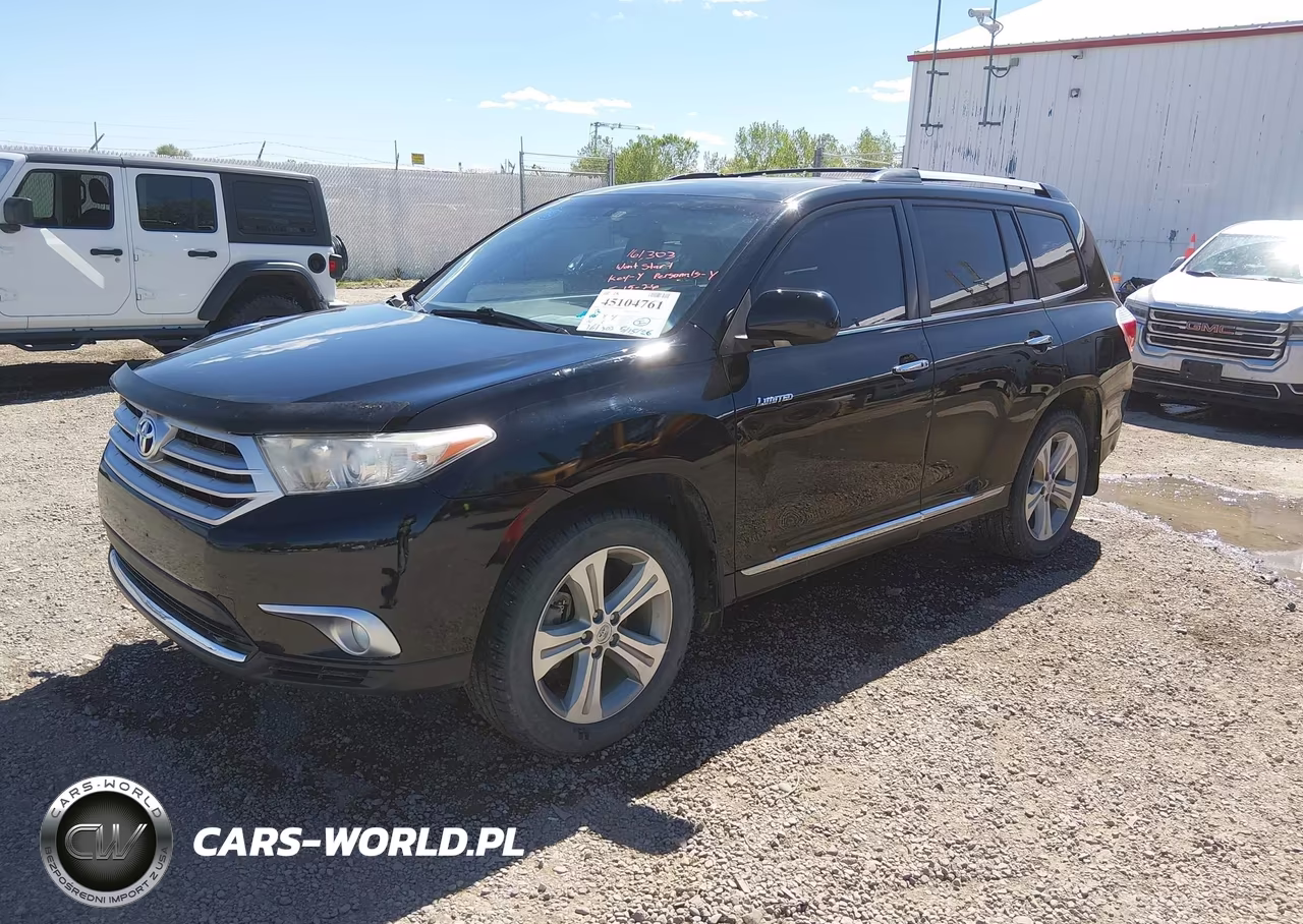 2013 Toyota Highlander Limited V6 VIN:5TDDK3EHXDS201676 - 2