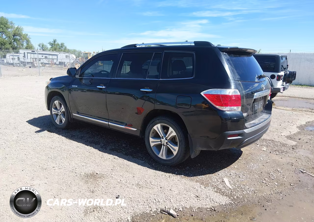 2013 Toyota Highlander Limited V6 VIN:5TDDK3EHXDS201676 - 3