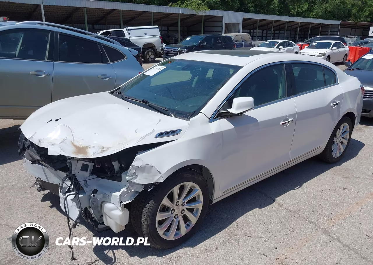 2016 Buick Lacrosse Leather VIN:1G4GB5G35GF133846 - 2