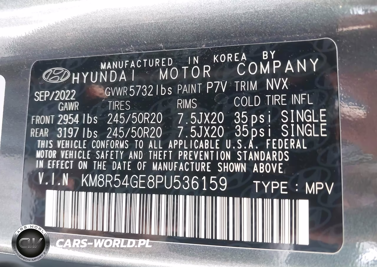 2023 Hyundai Palisade Limited VIN:KM8R54GE8PU536159 - 9