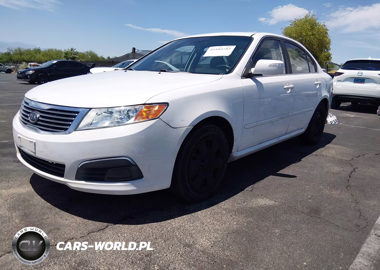 2009 Kia Optima Lx VIN:KNAGE228295319167 - 2