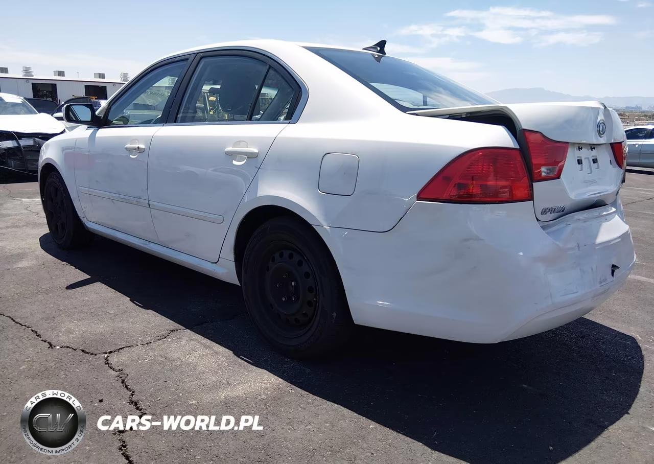 2009 Kia Optima Lx VIN:KNAGE228295319167 - 3