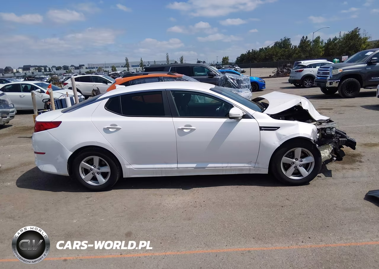 2015 Kia Optima Lx VIN:KNAGM4A74F5642106 - 14
