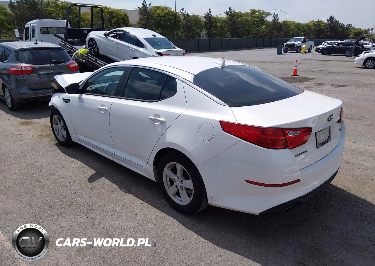 2015 Kia Optima Lx VIN:KNAGM4A74F5642106 - 3