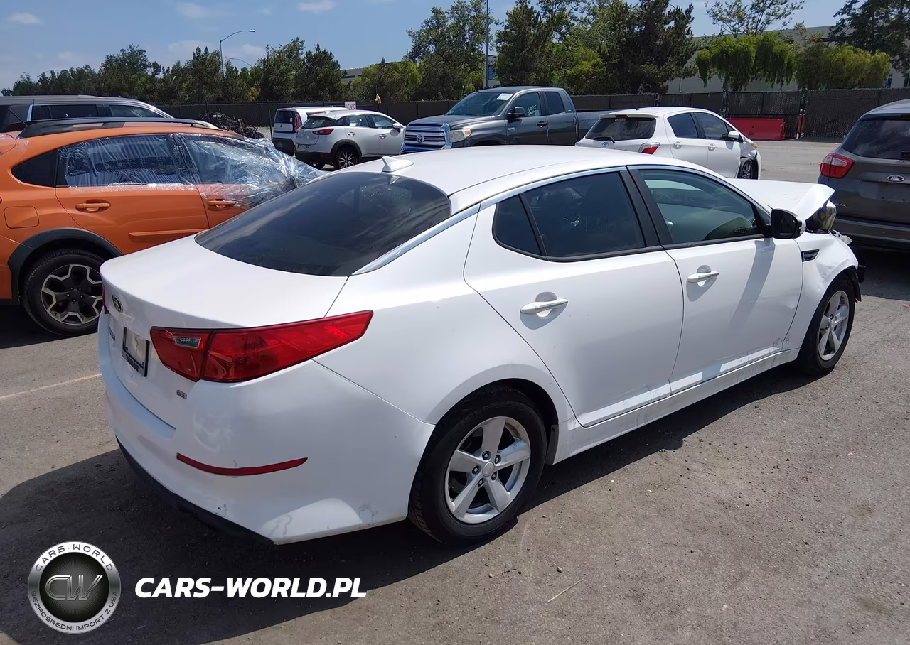 2015 Kia Optima Lx VIN:KNAGM4A74F5642106 - 4