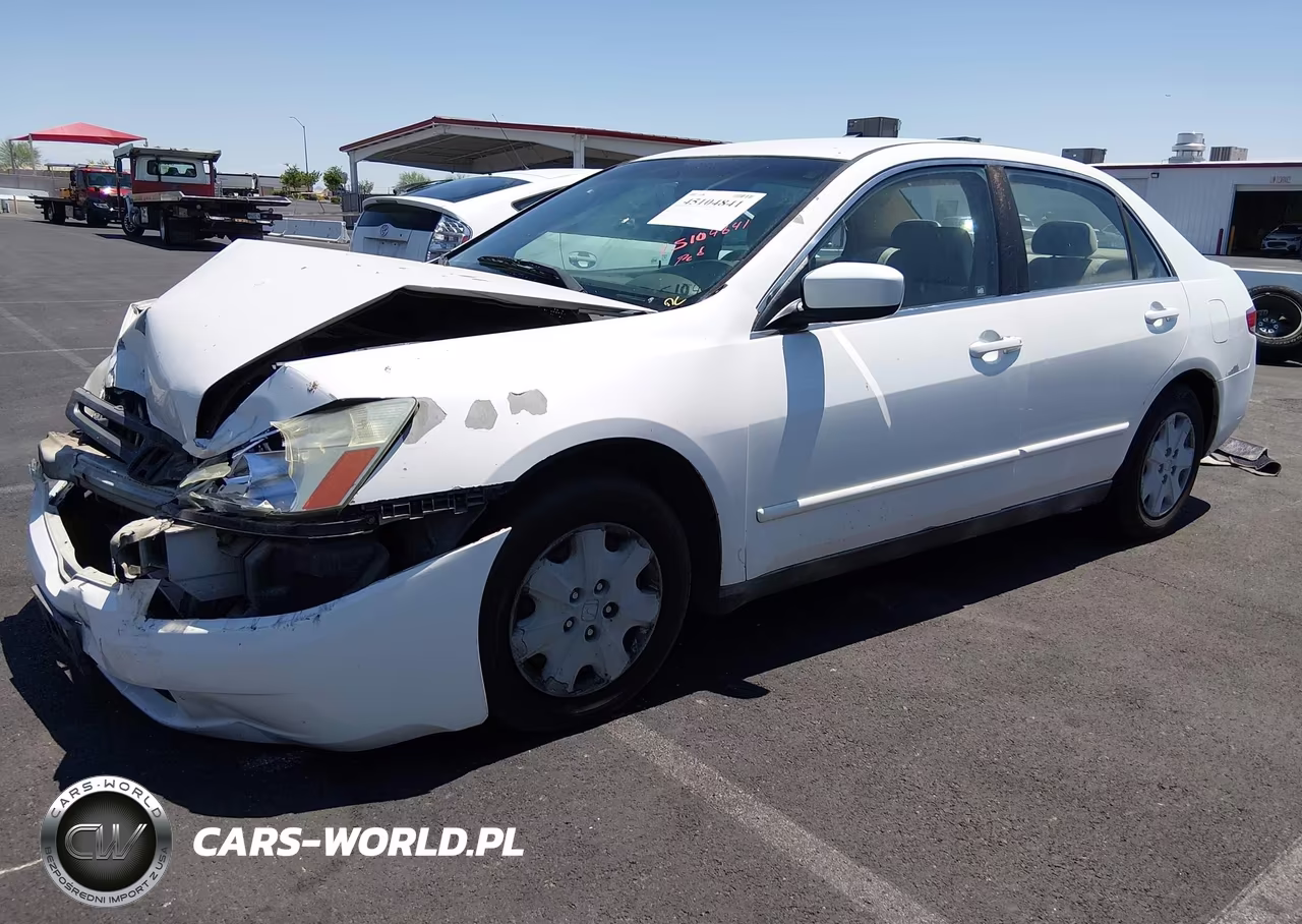 2003 Honda Accord 2.4 Lx VIN:3HGCM56393G701802 - 2