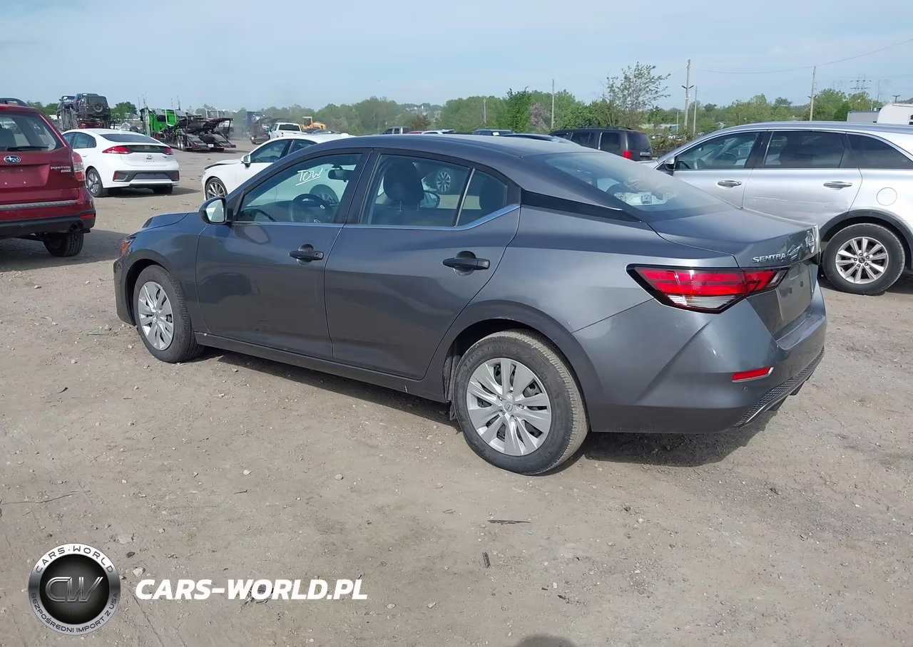 2024 Nissan Sentra S Xtronic Cvt VIN:3N1AB8BV5RY301617 - 3