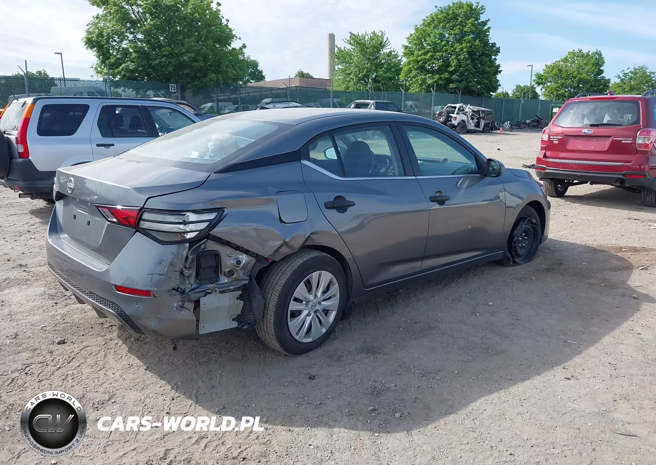 2024 Nissan Sentra S Xtronic Cvt VIN:3N1AB8BV5RY301617 - 4