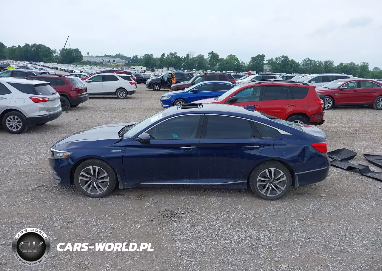 2019 Honda Accord Hybrid Touring VIN:1HGCV3F98KA010795 - 14