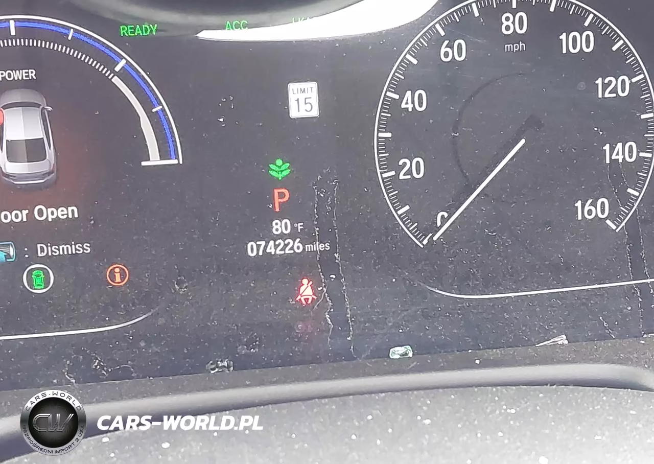 2019 Honda Accord Hybrid Touring VIN:1HGCV3F98KA010795 - 15