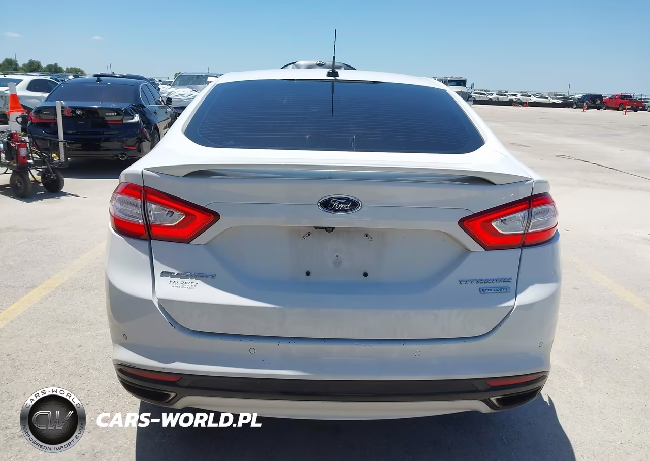 2016 Ford Fusion Titanium VIN:3FA6P0K91GR207241 - 16