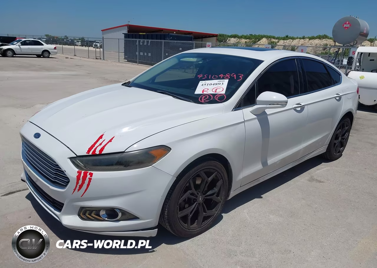 2016 Ford Fusion Titanium VIN:3FA6P0K91GR207241 - 2