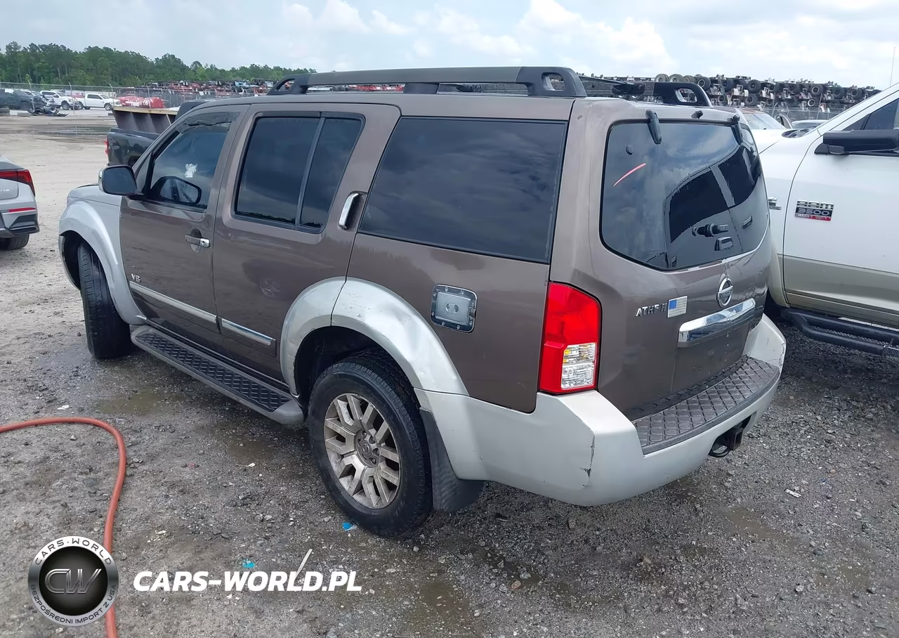 2008 Nissan Pathfinder Le V8 VIN:5N1BR18A48C601600 - 3