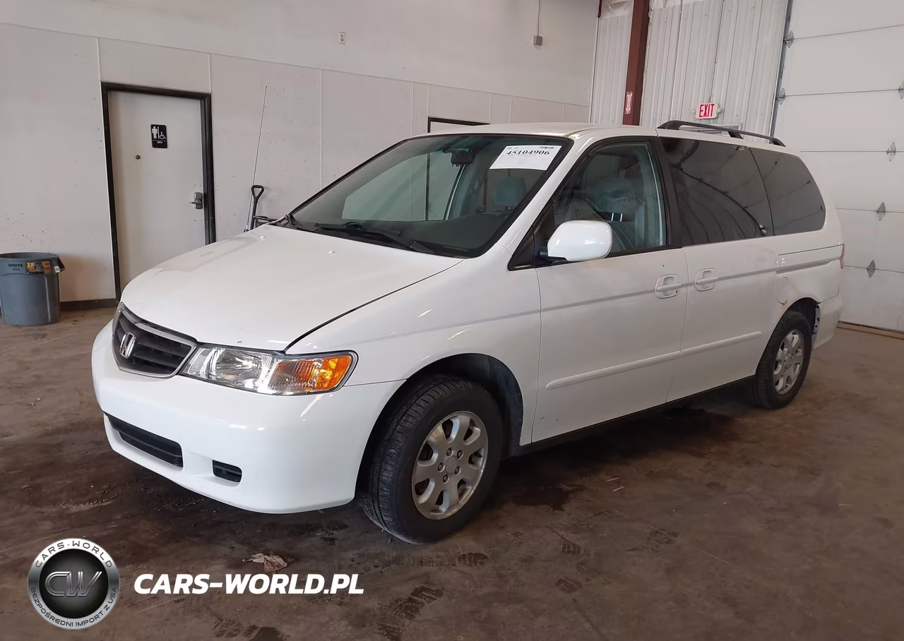 2002 Honda Odyssey Ex VIN:2HKRL18622H570651 - 2