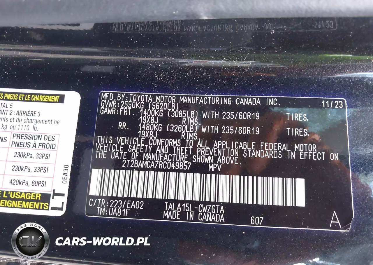 2024 Lexus Rx 350 Premium VIN:2T2BAMCA7RC049857 - 9