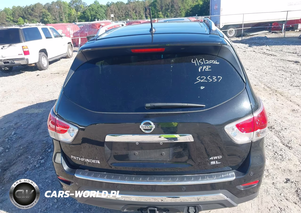 2015 Nissan Pathfinder Sl VIN:5N1AR2MM8FC706400 - 17