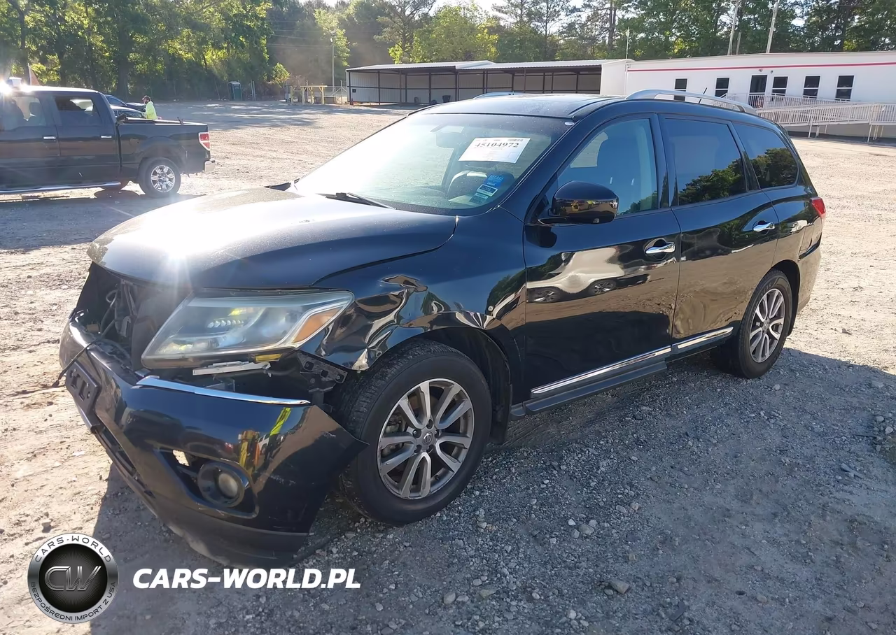 2015 Nissan Pathfinder Sl VIN:5N1AR2MM8FC706400 - 2