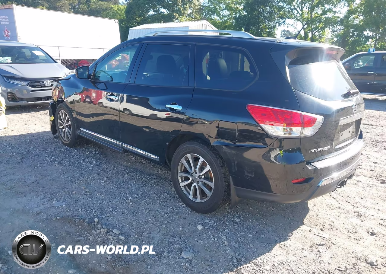 2015 Nissan Pathfinder Sl VIN:5N1AR2MM8FC706400 - 3