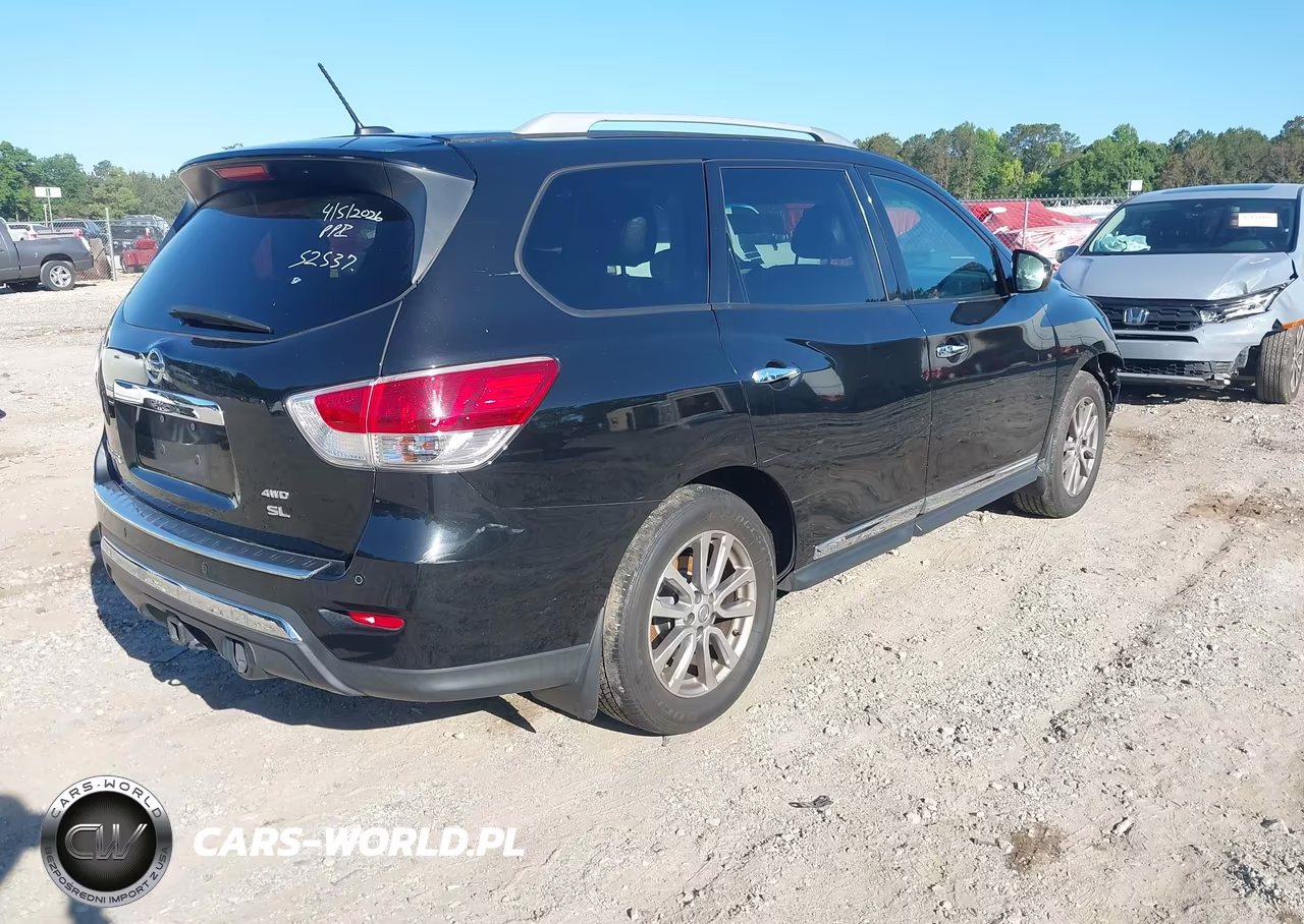 2015 Nissan Pathfinder Sl VIN:5N1AR2MM8FC706400 - 4