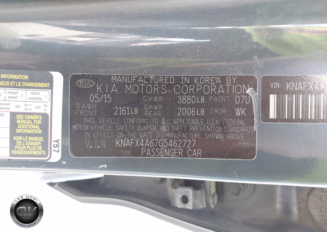 2016 Kia Forte Lx VIN:KNAFX4A67G5462727 - 9
