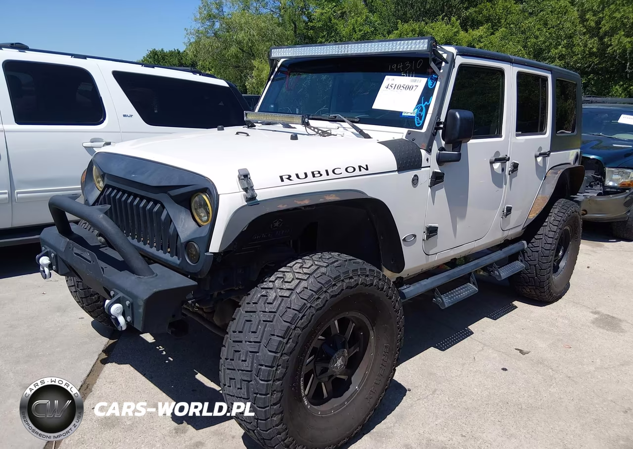 2007 Jeep Wrangler Unlimited Rubicon VIN:1J8GA69117L194310 - 2