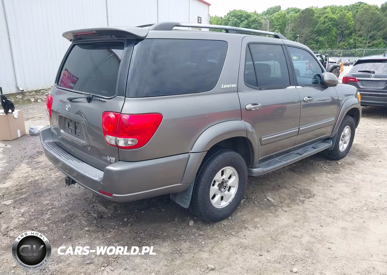 2005 Toyota Sequoia Limited V8 VIN:5TDZT38A55S262324 - 4