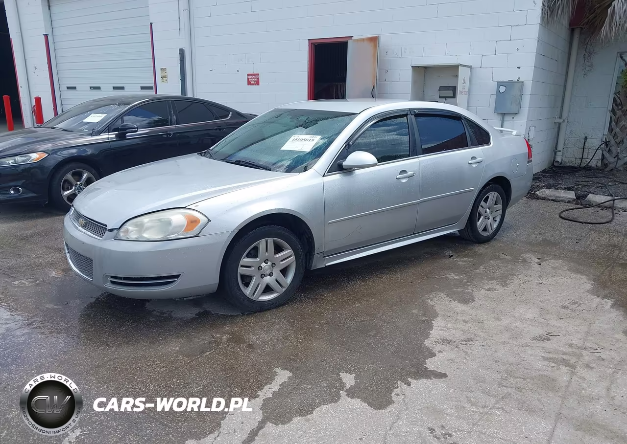 2012 Chevrolet Impala Lt VIN:2G1WG5E38C1269855 - 2