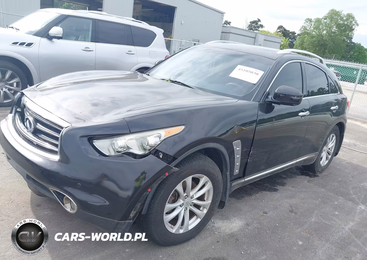 2012 Infiniti Fx35 VIN:JN8AS1MW3CM155369 - 2