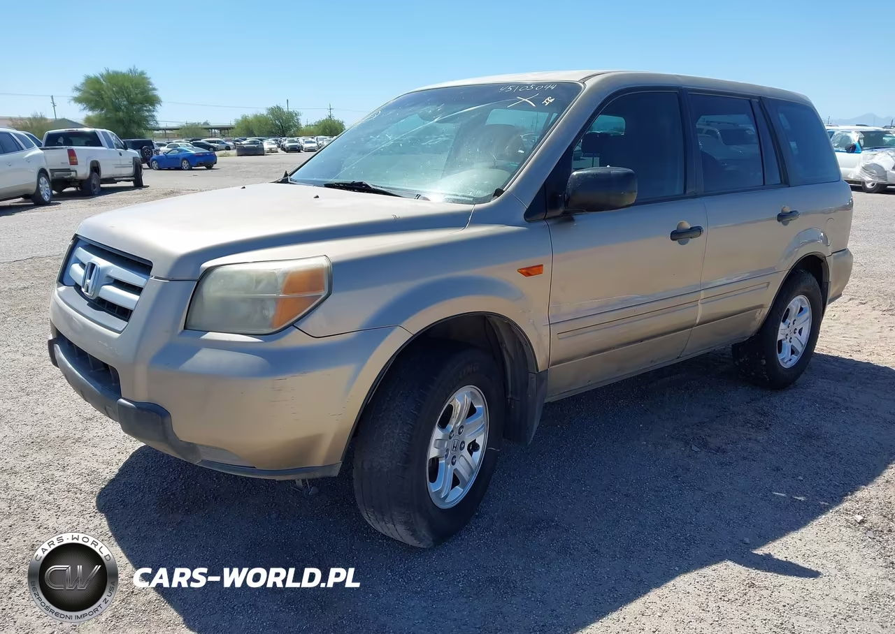 2006 Honda Pilot Lx VIN:5FNYF28106B036906 - 2