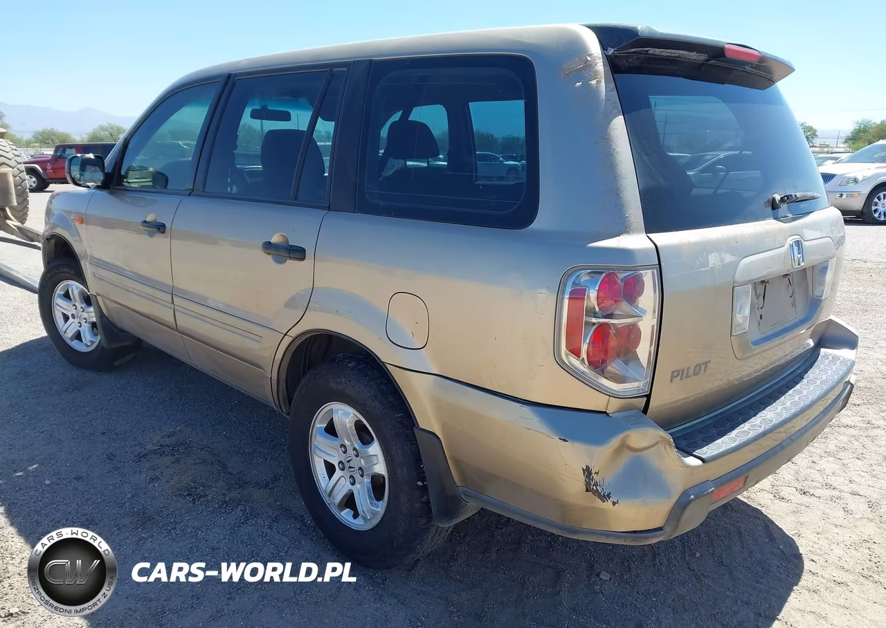 2006 Honda Pilot Lx VIN:5FNYF28106B036906 - 3