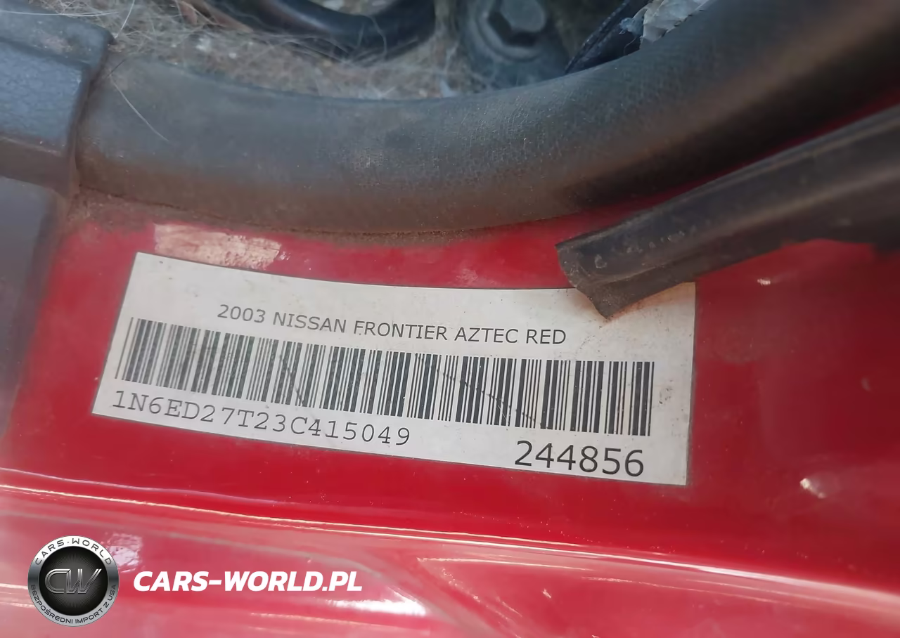 2003 Nissan Frontier Xe-V6 VIN:1N6ED27T23C415049 - 9
