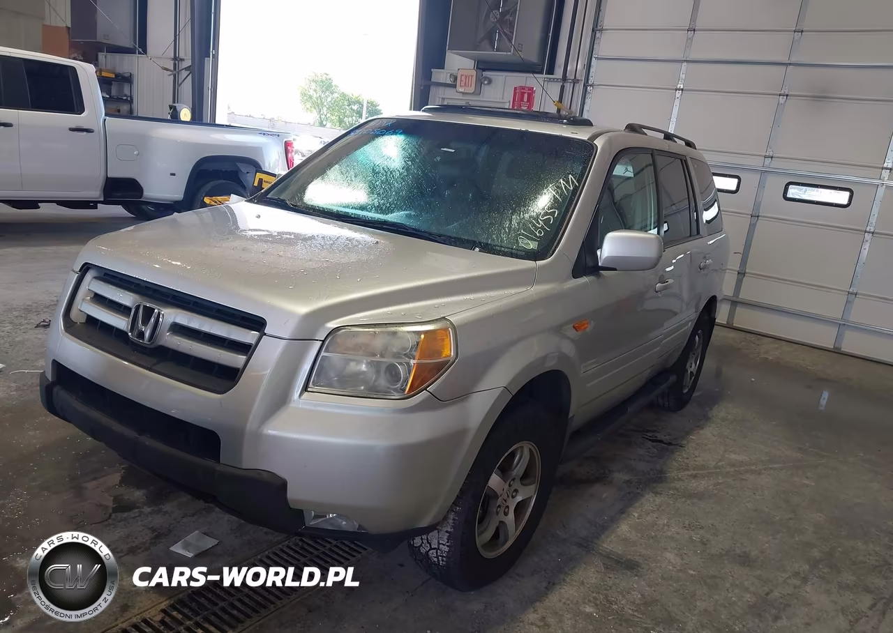 2007 Honda Pilot Ex-L VIN:5FNYF28587B016455 - 2