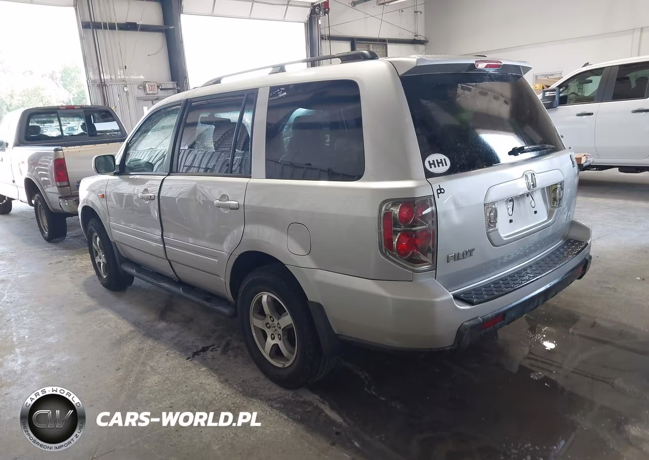 2007 Honda Pilot Ex-L VIN:5FNYF28587B016455 - 3
