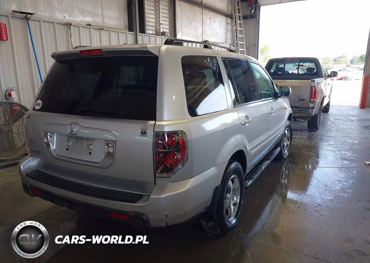 2007 Honda Pilot Ex-L VIN:5FNYF28587B016455 - 4