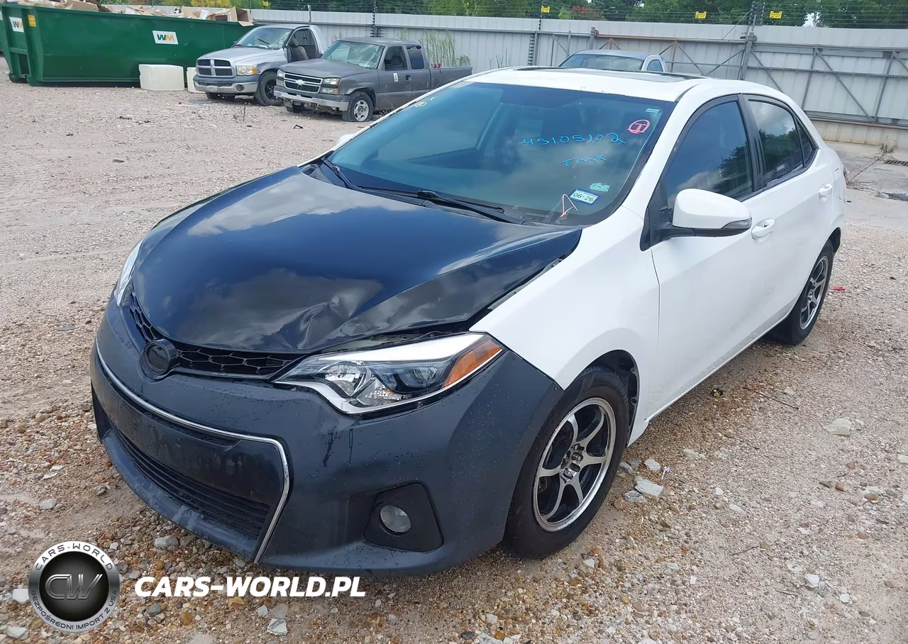 2015 Toyota Corolla S Plus VIN:5YFBURHE1FP200191 - 2