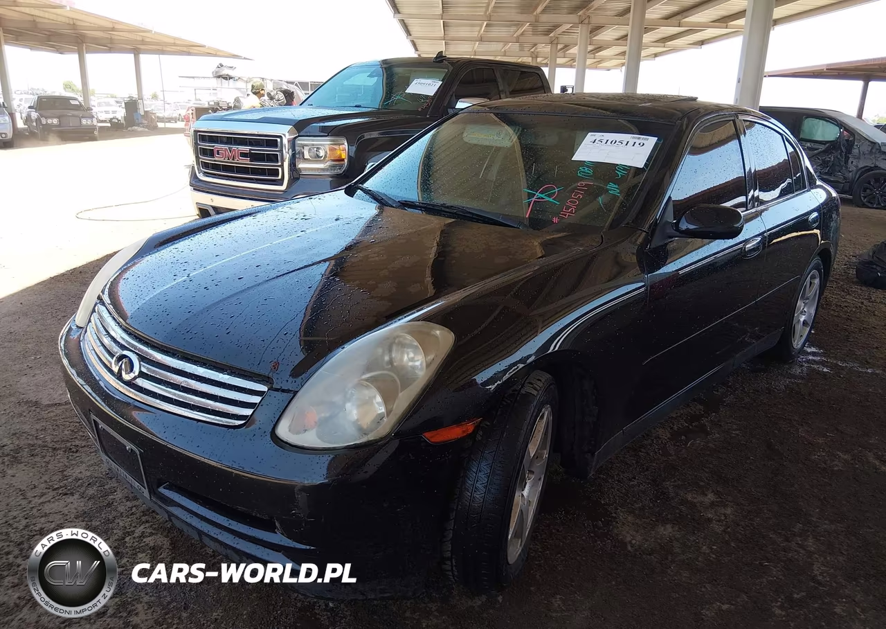 2004 Infiniti G35 VIN:JNKCV51E64M108111 - 2