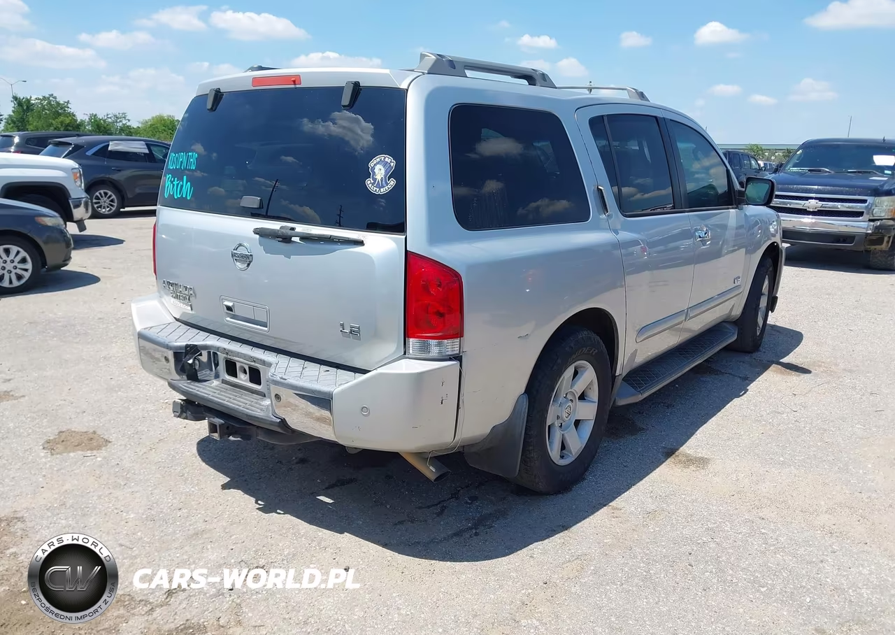 2005 Nissan Armada Le VIN:5N1AA08A85N728590 - 4
