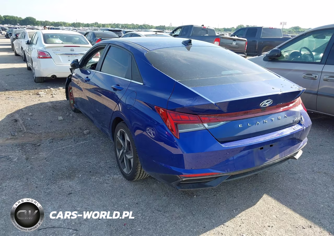 2022 Hyundai Elantra Limited VIN:5NPLP4AG8NH059237 - 3