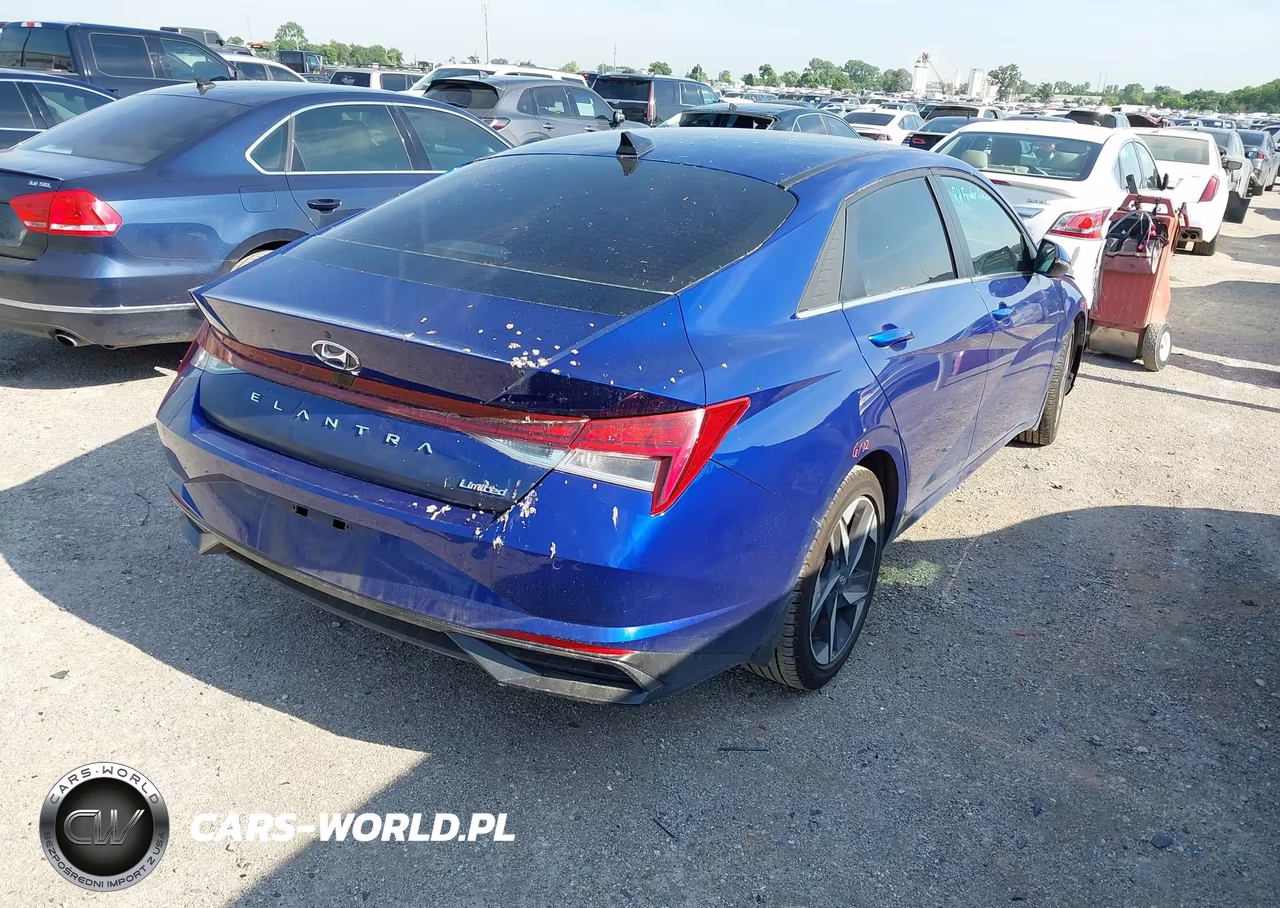 2022 Hyundai Elantra Limited VIN:5NPLP4AG8NH059237 - 4