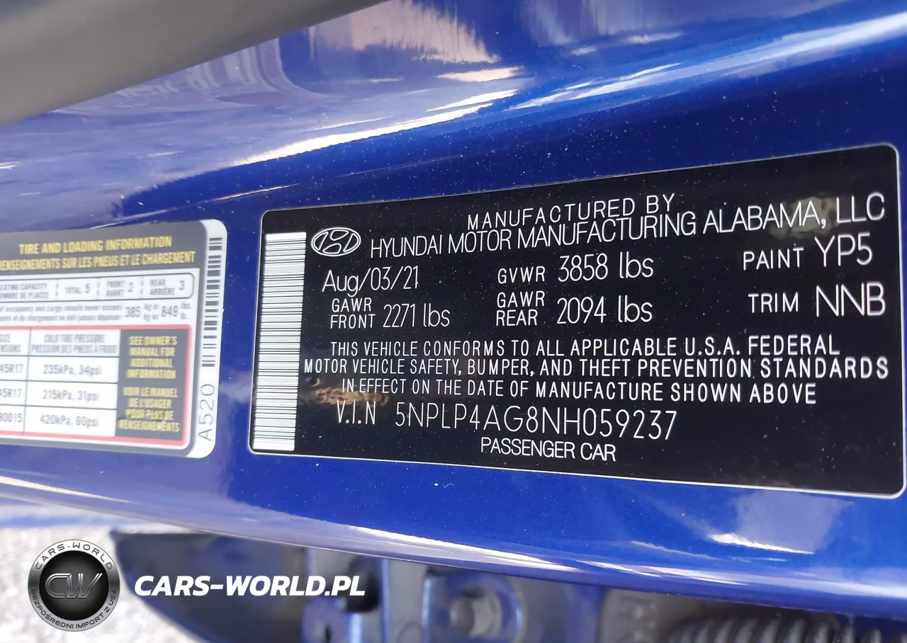 2022 Hyundai Elantra Limited VIN:5NPLP4AG8NH059237 - 9