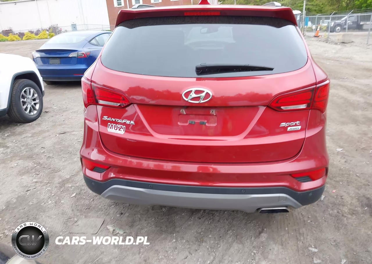 2017 Hyundai Santa Fe Sport 2.4L VIN:5XYZUDLB4HG381177 - 16