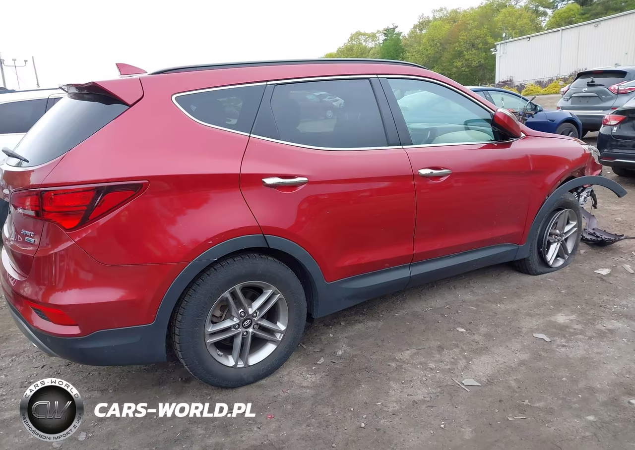 2017 Hyundai Santa Fe Sport 2.4L VIN:5XYZUDLB4HG381177 - 4